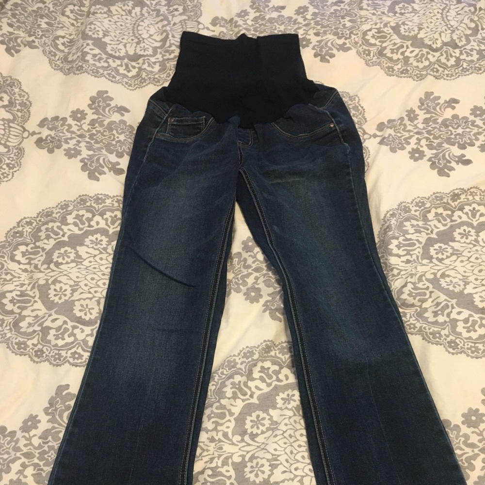 Jessica Simpson Petite Medium Maternity Jeans